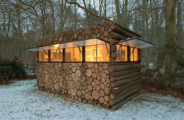 log cabin decorating ideas modern